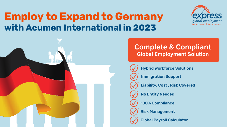 Global PEO and Payroll in Germany