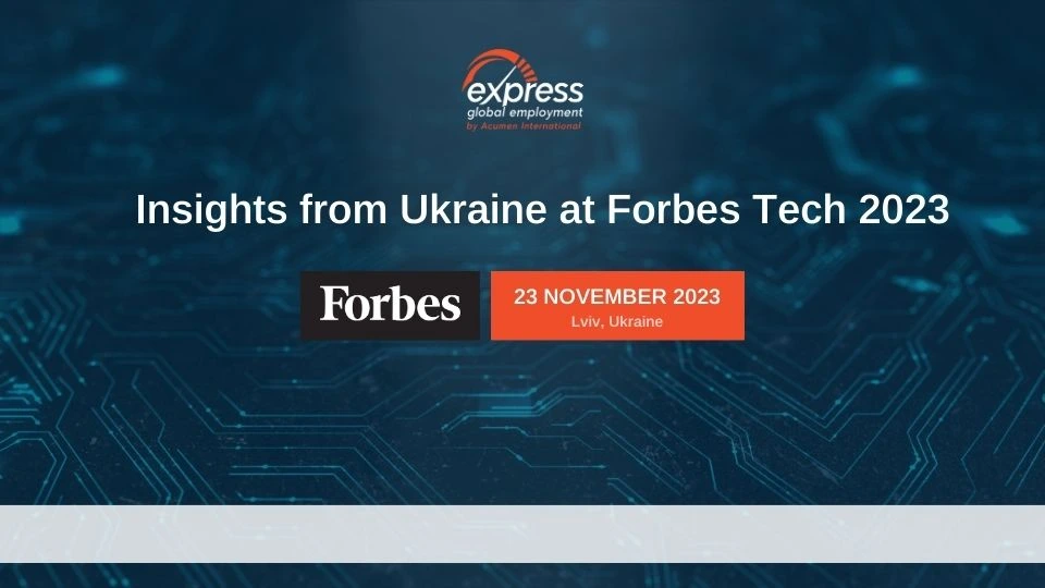 Insights from Ukraine at Forbes Tech 2023