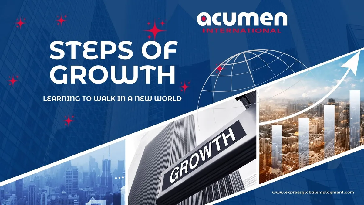 Steps of Global Growth