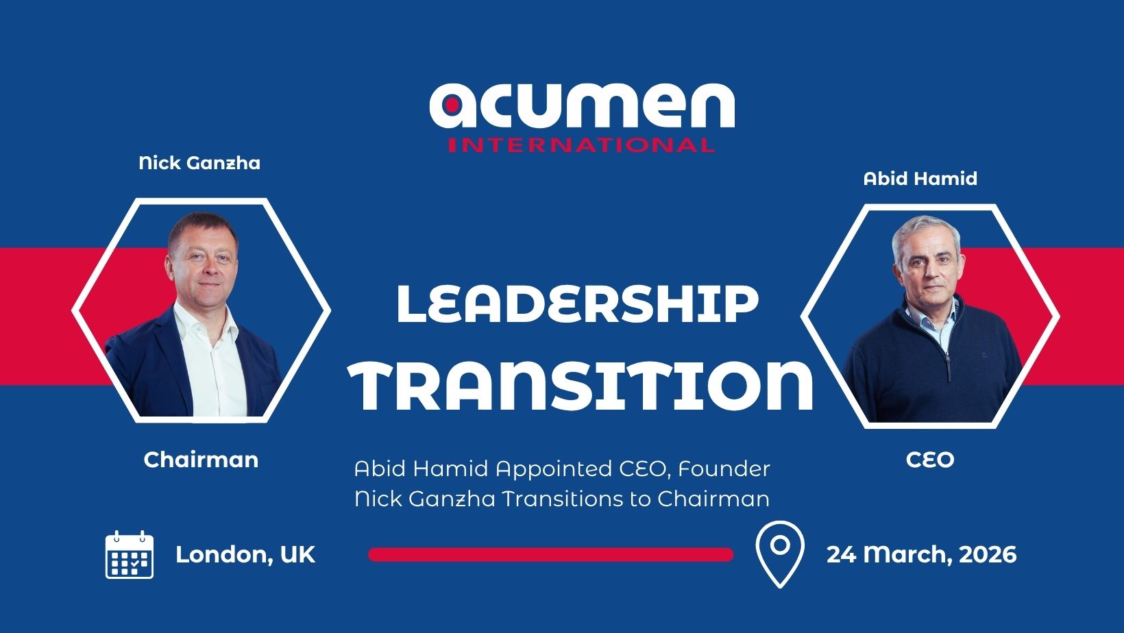 Acumen International Leadership Transition