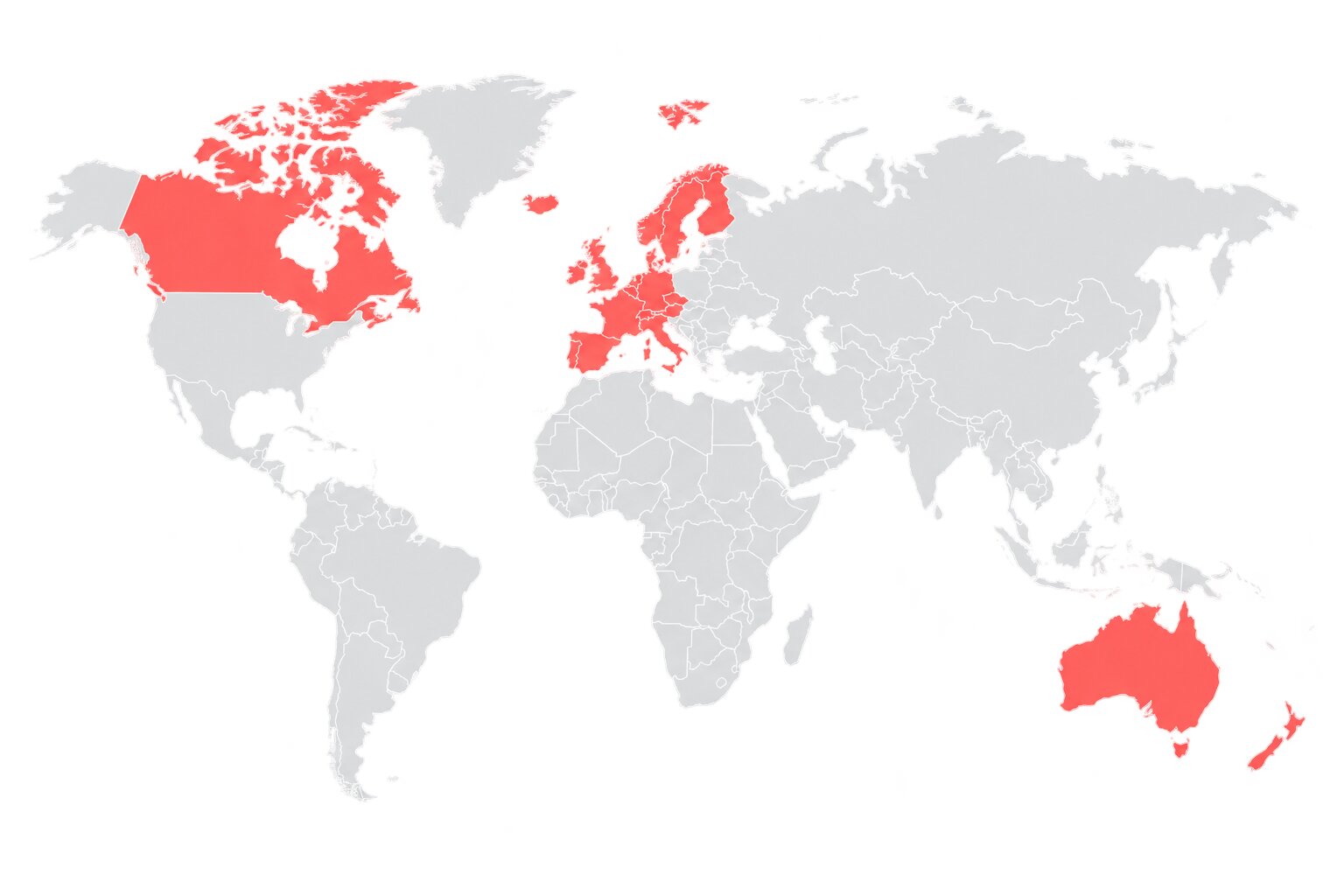 Developed countries